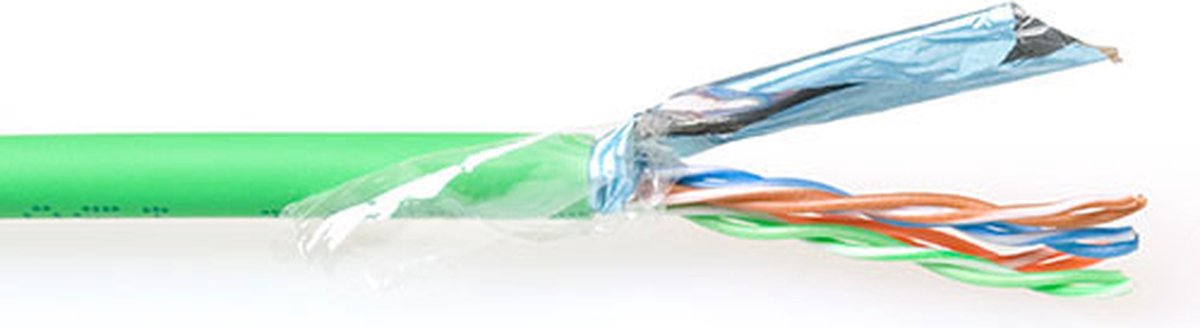 ACT FP7750 CAT5E F/UTP LSZH Patchkabel Soepel Groen - 500 meter