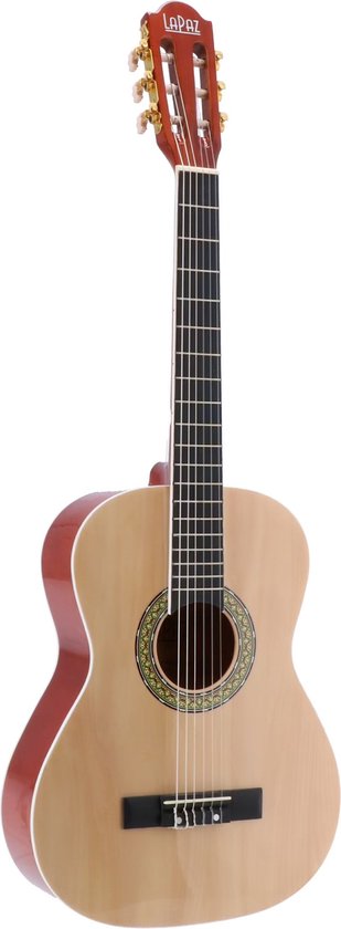 LaPaz 002 NT 3/4 klassieke gitaar naturel