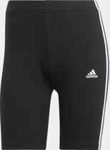 adidas Sportswear Essentials 3-Stripes Fietsshort - Dames - Zwart- S