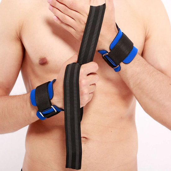 Athletics Lifting Straps Zwart Krachttraining Accessoires