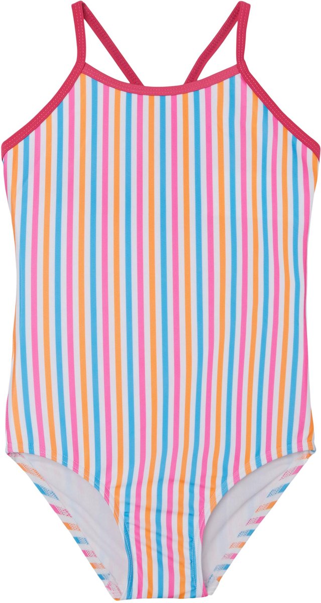 Name it badpak meisjes - streep - NKFziza - maat 146/152