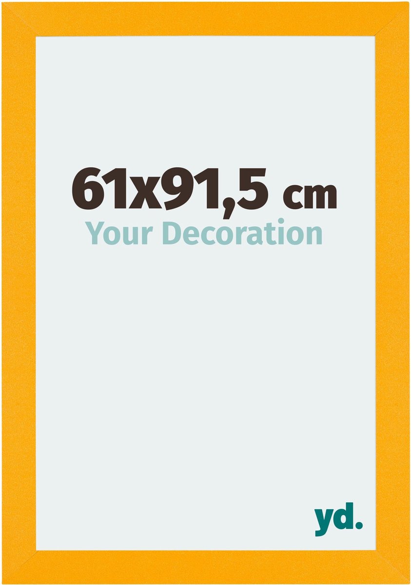 Your Decoration - Fotolijst 61x91,5 cm - MDF - Geel - Mura
