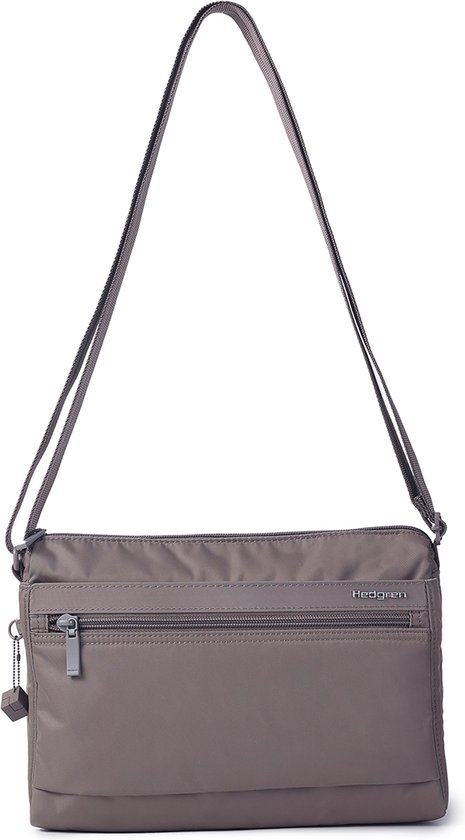 Hedgren Eye Medium Sac bandoulière femme avec protection RFID – Taille moyenne – Sepia