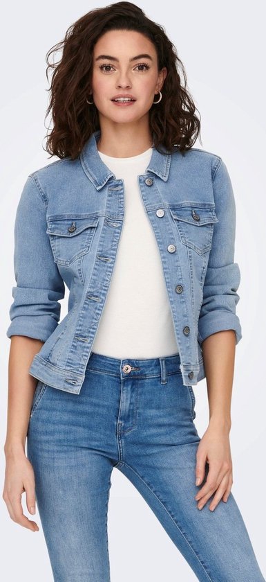 ONLY ONLTIA - Veste en jean - medium blue denim/denim bleu 