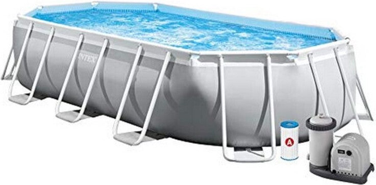 Intex Rechthoekig framezwembad set 26796 - 503 x 274 x 122 cm