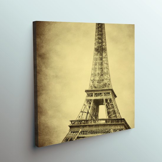 Old town | Old town | Kunst - 80x80 centimeter op Dibond | Foto op Dibond