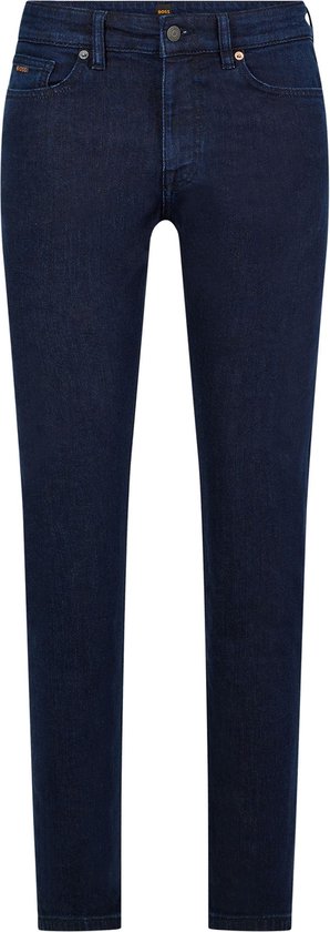 BOSS - Delaware Jeans Donkerblauw - Heren - Maat W 32 - L 34 - Slim-fit