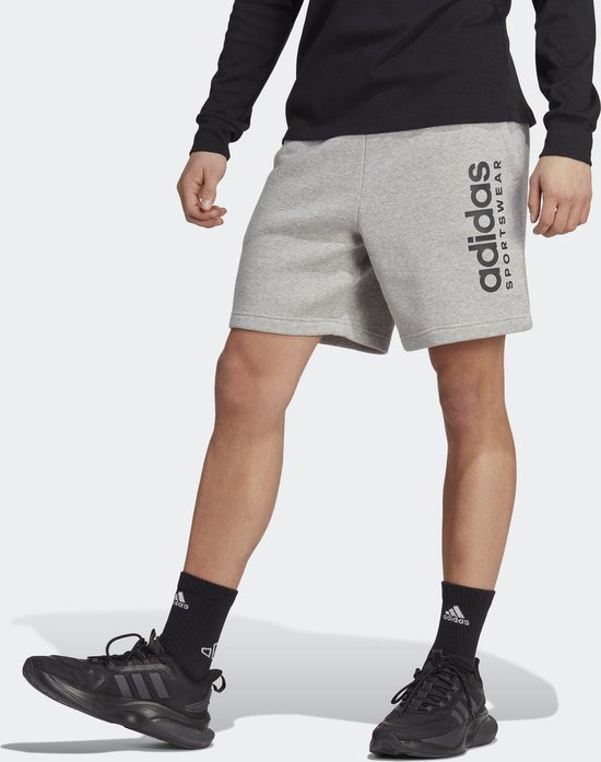 adidas Sportswear All SZN Fleece Graphic Short - Homme - Grijs - XL