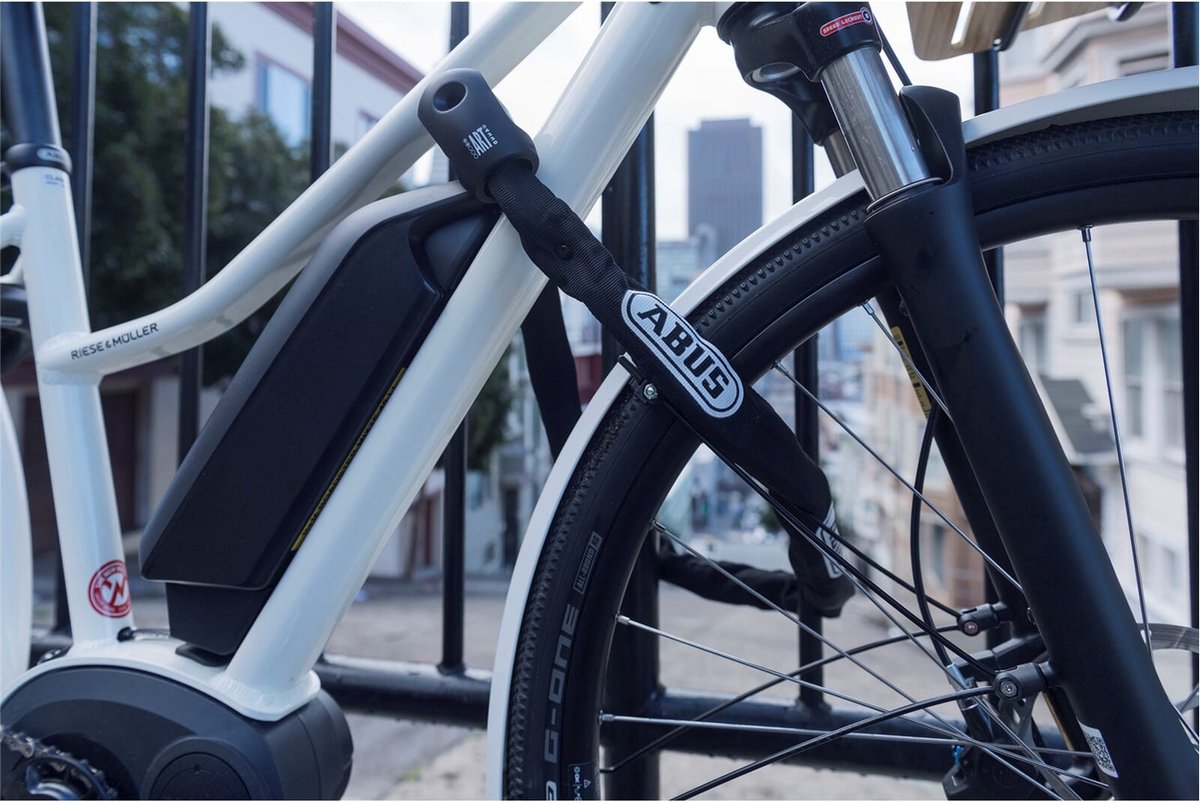 Antivol Vélo ABUS Steel-O-Chain 9809K - Chaîne 9mm - 170cm - Niveau Sécurité 12 - Cylindre XPlus - Noir