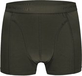 Boru Bamboo - Boxershort Heren - Bamboe - Olijfgroen - 5 Pack - Maat L