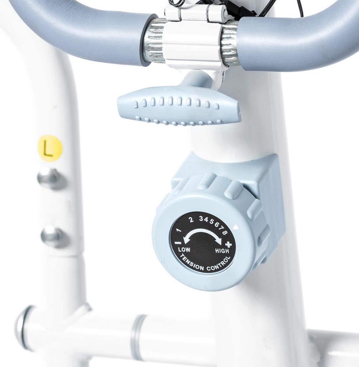 HOMCOM Fietstrainer racefiets fiets hometrainer magnetische remmen rolfiets 26-28 inch 2 kleuren