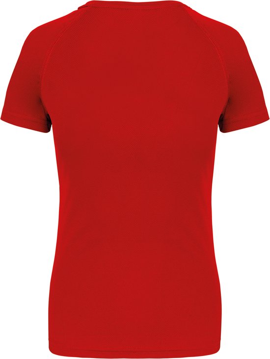 Damessportshirt 'Proact' met ronde hals Red - L