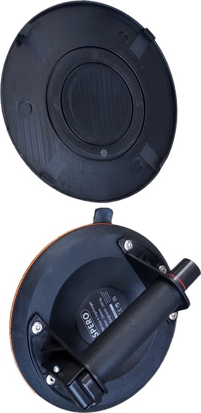 8-Inch Vacuüm Zuignap Glas Lifter 200 kg Laadvermogen - Heavy Duty Industriële Tegel