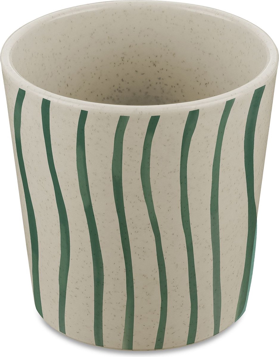 Koziol - Connect Cup 190 ml Monstera Stripes Set of 4 Pieces