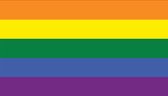 Fotobehang Flag Rainbow Gay Pride | XXL - 312cm x 219cm | 130g/m2 Vlies