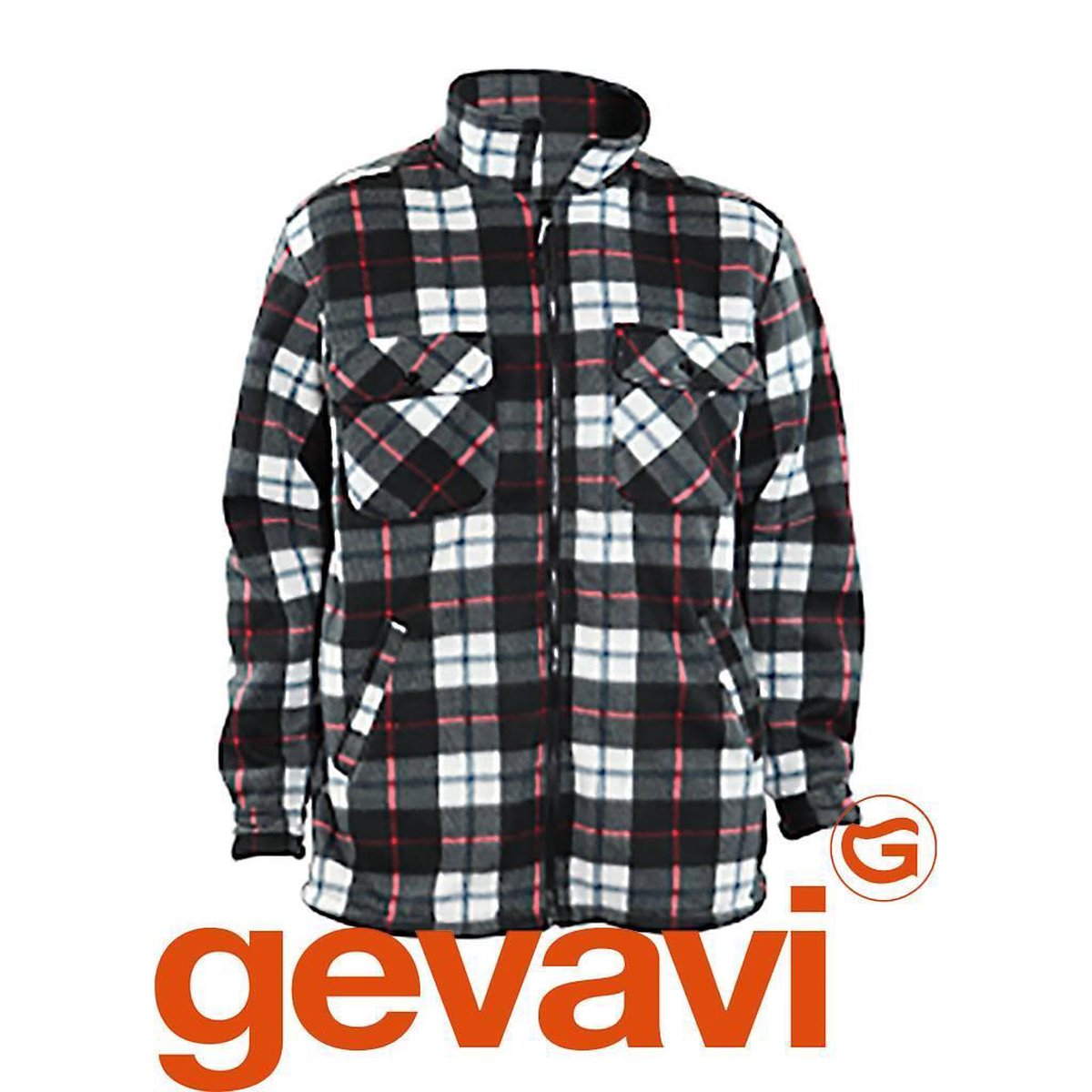 Gevavi Ten Degrees GT04 Zwart Polar Fleece Jacket Heren