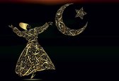 Fotobehang Arabic Islam Dance | XXXL - 416cm x 254cm | 130g/m2 Vlies