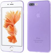 Ultradun paarse iPhone 7 plus TPu cover