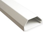 ROLINE Kabelgoot, aluminium, 50 x 26 mm, wit, 1,1 m
