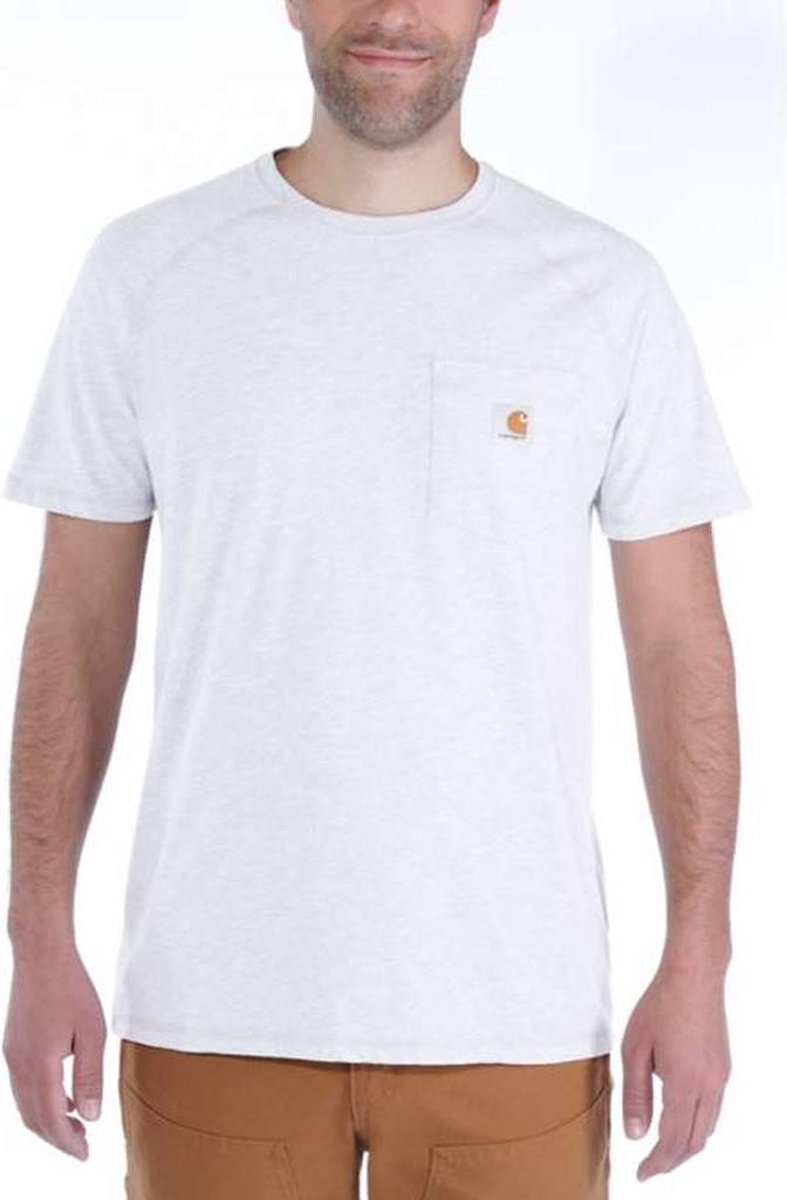 Carhartt Force Cotton Navy T-Shirt Heren