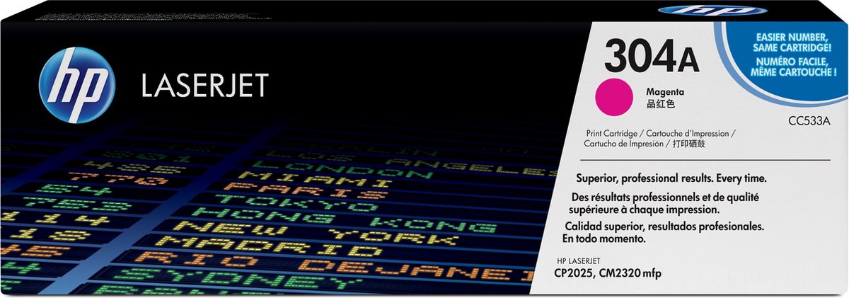 HP CC533A Tonercartridge - Magenta