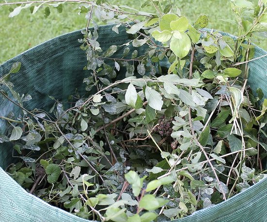 PD® - Tuinafvalzak 110 Liter - 45x70 cm - Tuinzak - Tuinafvalzak Opvouwbaar - Tuinafval Verzamelen - Zak voor Tuinafval van PD® — afbeelding 2