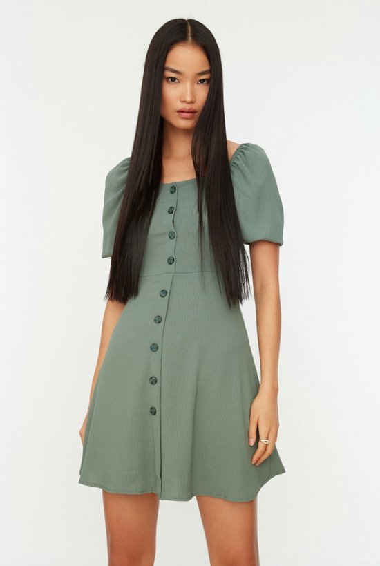 Clearlove Dirndl, midi-klederdrachtjurk, 3-delig, inclusief Dirndljurk, dirndlschort, dirndlblouse voor Oktoberfest, A-zwart, 34