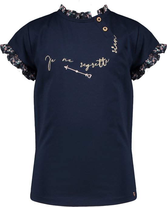 Meisjes t-shirt - Kimy - Marine blauw