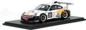 Het 1:43 gegoten modelauto van de Porsche 997 GT3 R #33 van de 24H Spa 2012. De coureurs waren E. Dermont / A. Leclerc / D. Tuchbant en F. Perera. Dit schaalmodel is gelimiteerd op 500 stuks. De fabrikant is Spark.