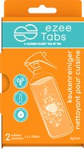 EzeeTabs Keukenreiniger - 2-Pack - Cleaning Tabs - 2x 750ml - Ecologisch - 100% Vegan - Biologisch afbreekbaar - Refill