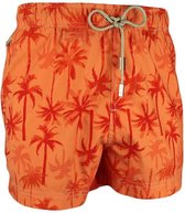 Ramatuelle Zwembroek Jongens - Palm Beach  - Maat 116 - Kleur  Oranje / Peach