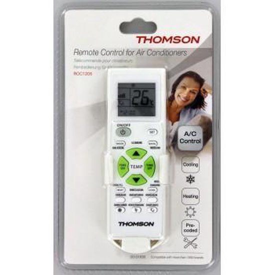 Thomson ROC1128SAM télécommande IR Wireless TV Appuyez sur les