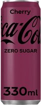 Coca Cola - Cherry Zero - sleekcan - 24x33 cl - NL