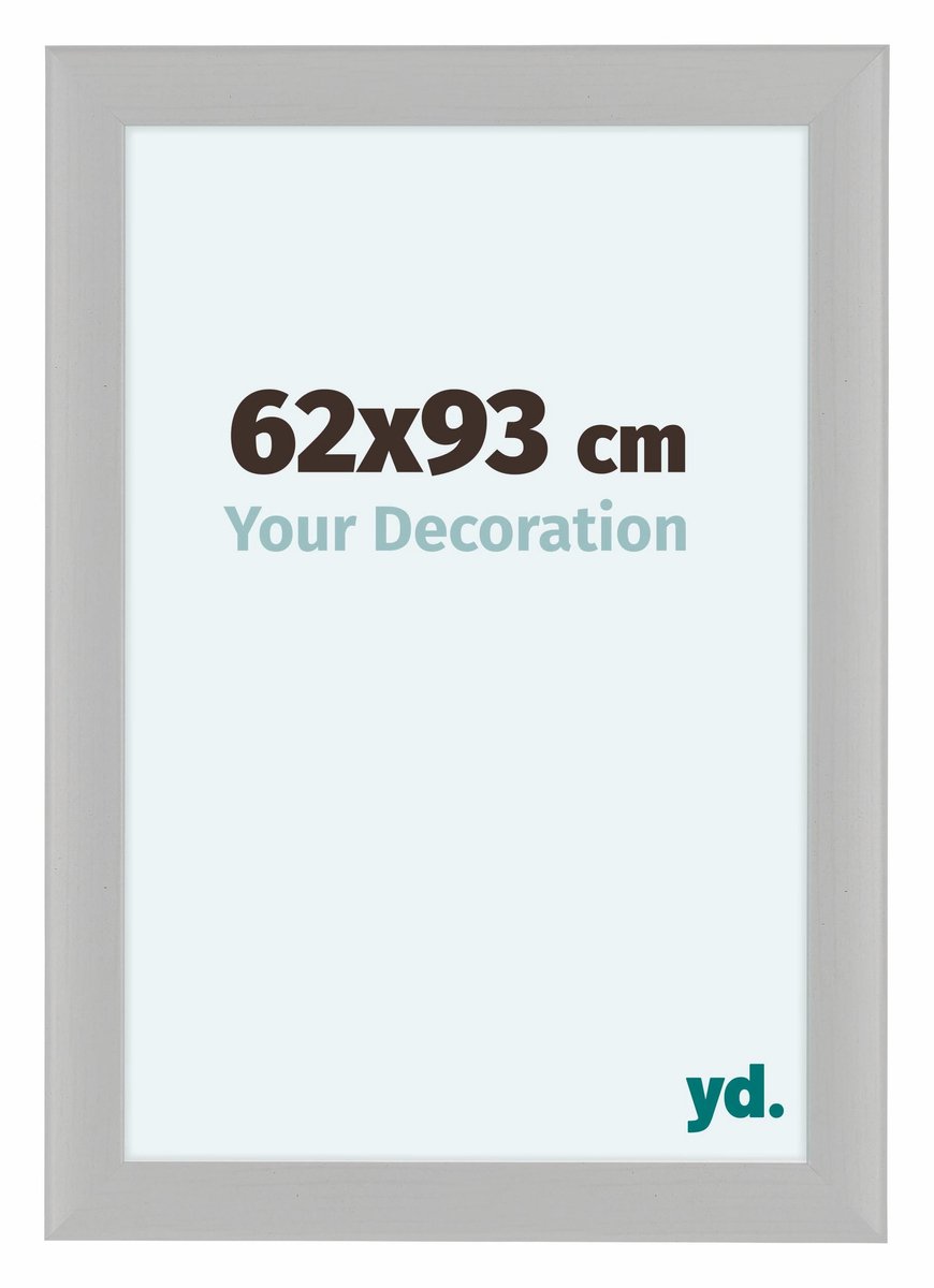 yd. Your Decoration - Fotolijst 62x93 cm - MDF - Wit Houtnerf - Como