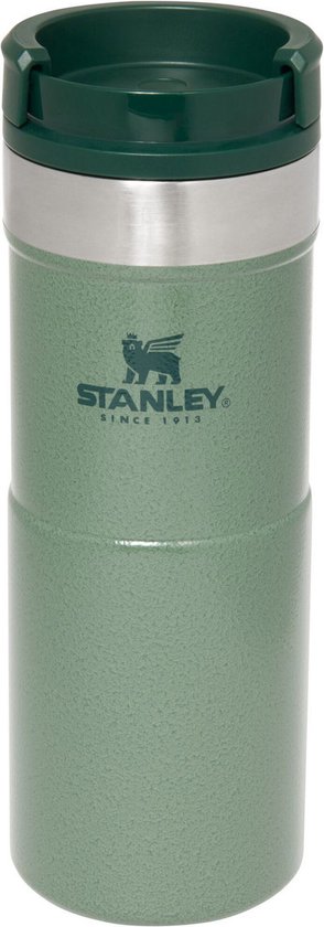 Stanley 1913 Adventure To-Go Thermosfles 1L - 25 Uur Warm - 27 Uur Koud - Lekvrij - Geïsoleerd Deksel - BPA-Vrij - Doorschenkstop Om Gecontroleerd Te Schenken - Vaatwasserbestendig - Polar