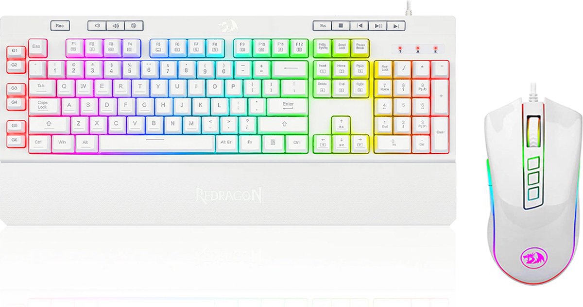 Redragon Broadsword K588 PRO RGB Gaming Toetsenbord