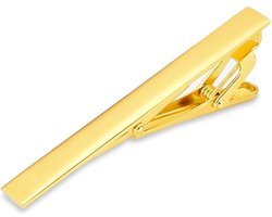 Dasspeld - Stropdas Clip - Shiny Tie Clip - Goud