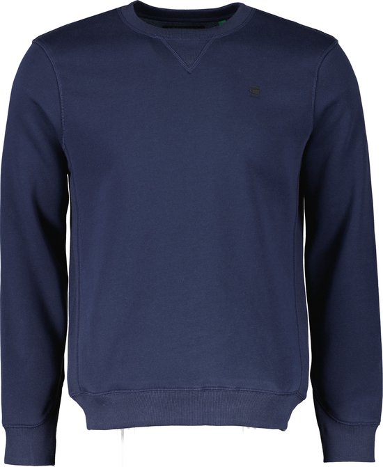G-Star RAW Sweater Premium Core Sweater Sartho Blue Homme Taille - XXL