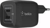 Belkin Boost-Up Charge Pro Adapter - 2-poorts - USB-C -45W - Zwart