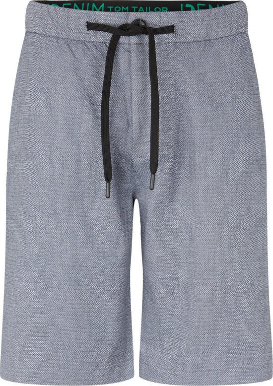 TOM TAILOR short teint en fil régulier Pantalons pour hommes - Taille L