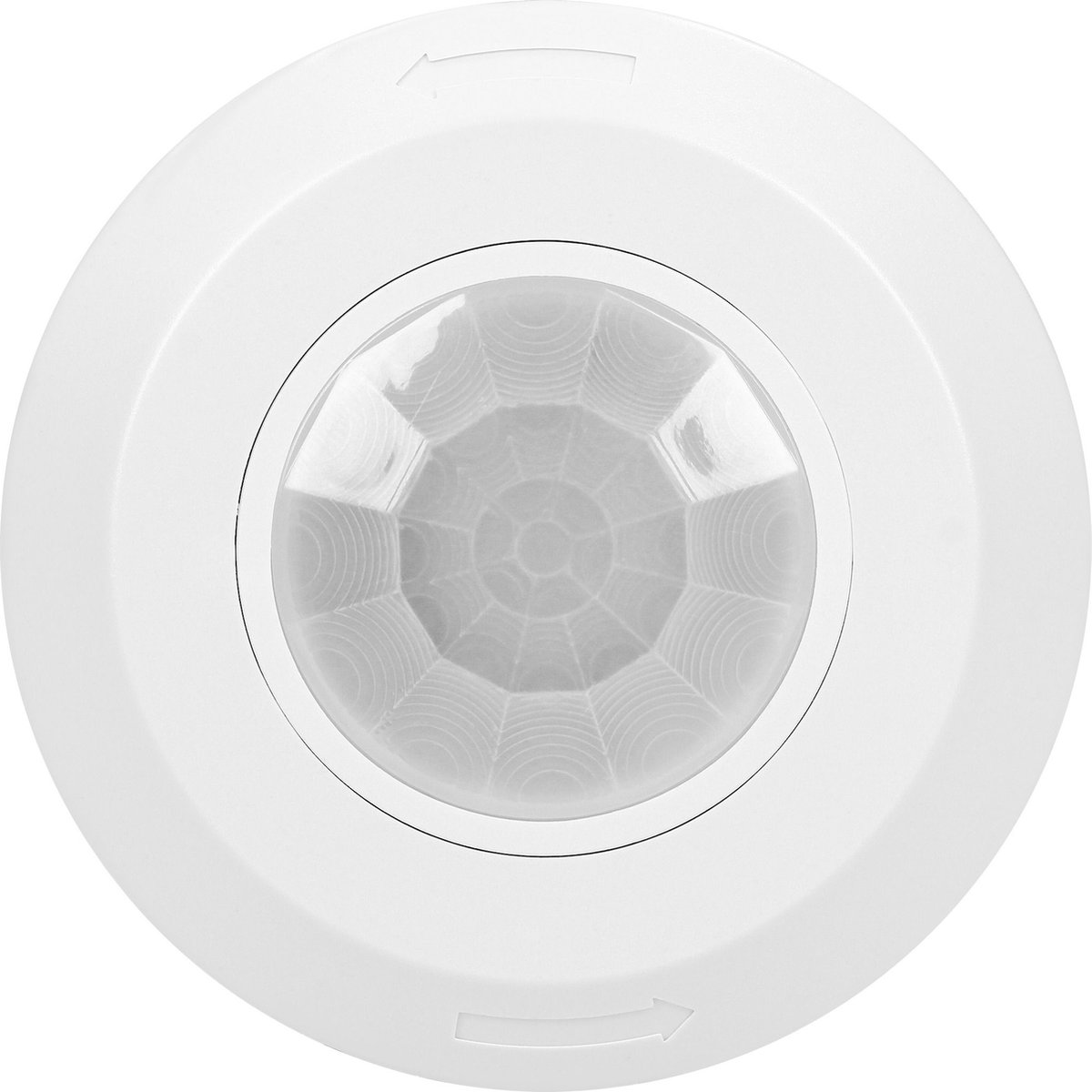 Mini Bewegingssensor - PIR Bewegingsmelder voor binnen IP20 - Bewegingsdetector 360° - Wit