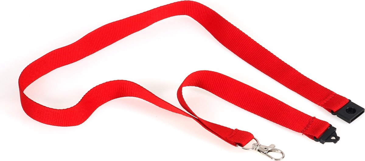 Europel Badgekoord Rood/10 stuks