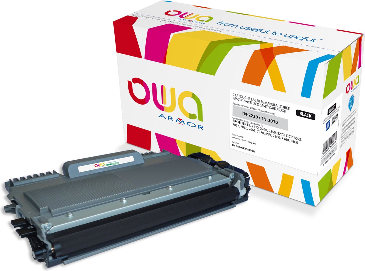 Armor K15417OW tonercartridge 1 stuk(s) Zwart