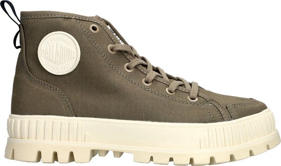 Palladium Pallashock Veterboot - Vrouwen - Groen - Maat 36