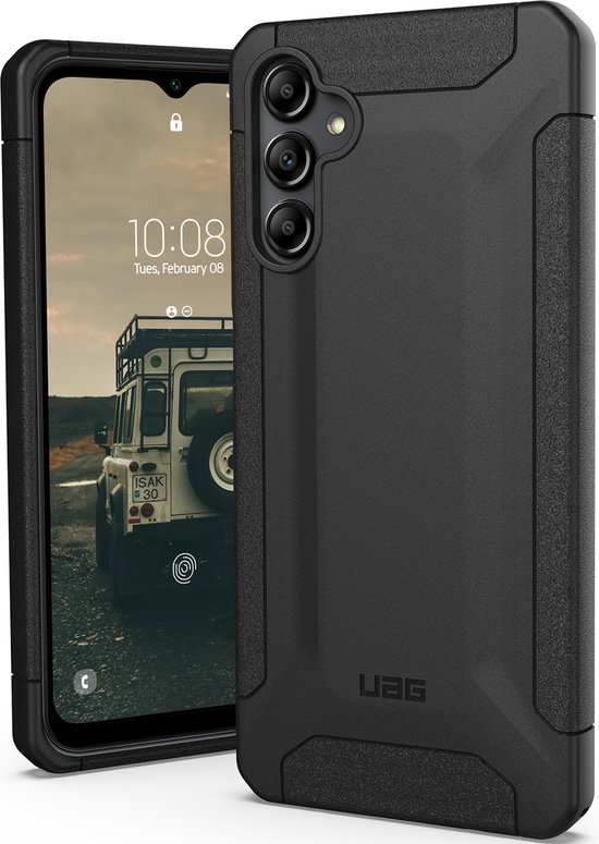 UAG Hoesje Geschikt voor Samsung Galaxy A14 (5G) - UAG Scout Backcover smartphone - Zwart