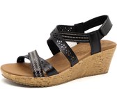 Skechers Beverlee dames sandaal - Zwart - Maat 41
