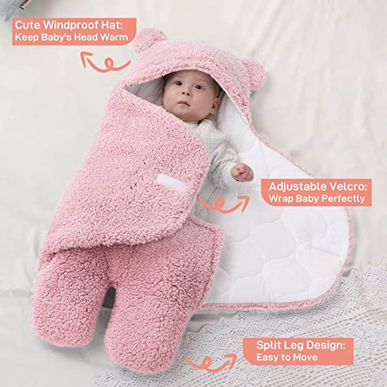 baby zwachtel transitie slaapzak -100% katoen \ kinderslaapzak voor peuters / Baby sleeping bag, children's sleeping bag 0-3 Months