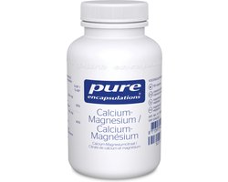 Pure Encapsulations Calcium Magnesium - Biologisch Beschikbare Combinatie van Mineralen voor Hart, Bloedcirculatie en Spieren - 90 Capsules - 90 stuks