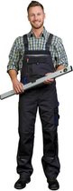 Werk tuinbroek grijs/blauw maat 58