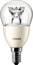 Philips LEDluster E14 P50 8W 827 Helder (MASTER) | DimTone Dimbaar - Vervangt 60W